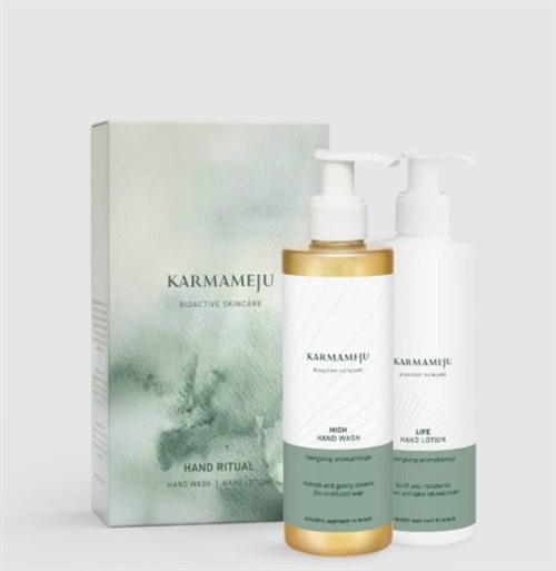 KARMAMEJU HAND RITUAL GAVEÆSKE HANDWASH & HANDLOTION 